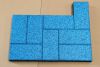 Rubber tile, Rubber fl...