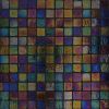 Iridescent glass tile