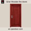 Wooden fire door