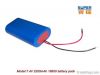 7.4V 2600mAh 18650 Li-...