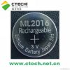 ML2016 3V Rechargeable...