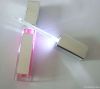 LED light lip gloss wi...