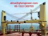Ship deck crane