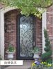 Wrought iron double en...