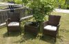 3 Piece Outdoor Wicker Furniture Set