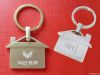 House Shape Metal Keyc...