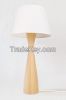 Oak table lamp 