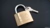 Electroplated padlock,...