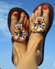 The Taru flat sandals ...