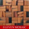 Wood mosaic wall decor...