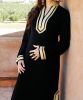 Black Caftan with Gold...