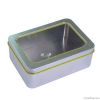 rectangle tin box with...