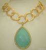 Genuine Gemstone Neckl...