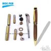 Cigar pen kits in 24kt...