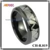 Black tungsten ring fo...