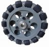 152.4mm double aluminum Omni wheel