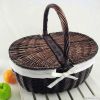 2013 Spring Wicker Picnic Basket