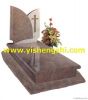 brown stone monument w...