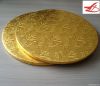 gold embossed foil cak...