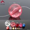 faceted round acrylic ...