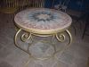 wrought Iron tables wi...