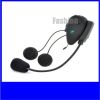 500m motorbike helmet bluetooth headset with fm radio