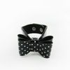 2013 Classic style white dots leather bowknot bracelet