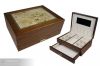 Wooden jewelry box wit...