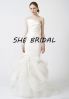 MW-007 bridal ruched m...