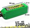 2200MAH 2S 40C MAX 80C...