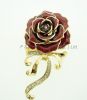 Brooch, rose as image,...