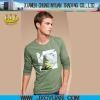 green mens printed t s...
