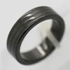 Black ceramic ring who...