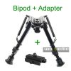 6~29 inch Harris Bipods as Fore Grip Tactical Bipod with Universal Adapter 