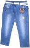 girl's cotton jeans