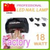 18w LED gel nails curing lamp light dryer for uv gel nails