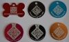 QR code aluminum pet t...