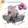 Onion peeling machine