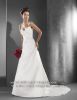 Halter Satin Bridal dr...