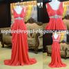 V neckline Ruffled Bea...