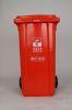 general outdoor plastic wheelie bin plastic waste bin plastic trash can with EN840