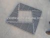 SMC fiberglass composite tree grate Tree Protection Tree Grill Frames