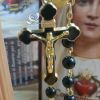 Wood Rosary, Glass Ros...