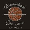 basketball rhinestone ...