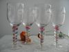 Beaded Stem Glass