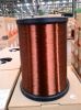Enameled copper clad a...