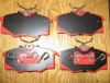 Car disc brake pads br...