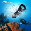 led diving flashlight ...