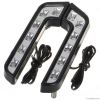 1pair 6 LED White Univ...