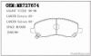 BRAKE PAD MR727674 FOR...